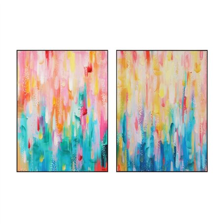 Cadre Home ESPRIT Abstrait Moderne 90 x 3