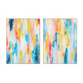 Cadre Home ESPRIT Abstrait Moderne 90 x 3