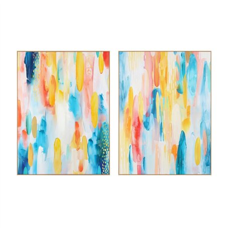 Cadre Home ESPRIT Abstrait Moderne 90 x 3