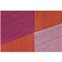 Cadre Home ESPRIT Bleu Orange Moderne Urbaine 50 x 2,5 x 70 cm (2 Unités)