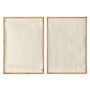 Cadre Home ESPRIT Blanc Naturel Urbaine 50 x 2