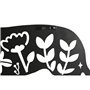 Décoration murale Home ESPRIT Noir Chien 40 x 1 x 33 cm (4 Unités)