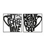 Décoration murale Home ESPRIT Noir Vintage Tasse 44