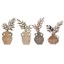 Figurine Décorative Home ESPRIT Naturel Vase Boho 28