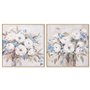 Cadre Home ESPRIT Bleu Blanc Beige Romantique Vase 60 x 3