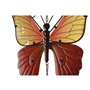 Décoration murale Home ESPRIT Bleu Orange Papillon Shabby Chic 23 x 13 x 90 cm (2 Unités)