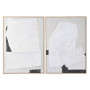Cadre Home ESPRIT Blanc Noir Beige Abstrait 103 x 4
