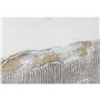 Cadre Home ESPRIT Marron Noir Beige Abstrait 123 x 4,3 x 123 cm (2 Unités)