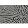 Cadre Home ESPRIT Blanc Beige Abstrait Moderne 100 x 3,5 x 100 cm (2 Unités)