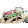 Figurine Décorative Home ESPRIT Bleu Vert Rose Vintage 28 x 11 x 11,5 cm (3 Unités)