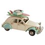 Figurine Décorative Home ESPRIT Bleu Vert Rose Vintage 28 x 11 x 11,5 cm (3 Unités)