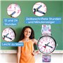 Kiddus Montre Bracelet Éducative pour Enfants, garçon. Time Teacher Analogique avec Exercices. Facile d’Apprendre à Lire l’Heure