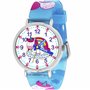 Kiddus Montre Bracelet Éducative pour Enfants. Analogique avec Exercices. Mécanisme en Quartz Japonais