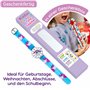 Kiddus Montre Bracelet Éducative pour Enfants. Analogique avec Exercices. Mécanisme en Quartz Japonais