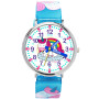 Kiddus Montre Bracelet Éducative pour Enfants. Analogique avec Exercices. Mécanisme en Quartz Japonais