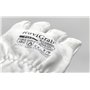 RuviGrab - Gant de travail en cuir de vache pleine fleur naturel - Gants de jardinage - Gants en cuir - Gants en cuir pour la co