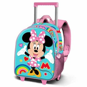 Cartable à roulettes Minnie Mouse 3D
