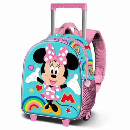 Cartable à roulettes Minnie Mouse 3D