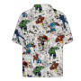 CERDÁ LIFE'S LITTLE MOMENTS D'été 100 Chemise Manche Courte Enfant Garçon Fabriqué en Coton 100% et Portant la Licence Oficielle