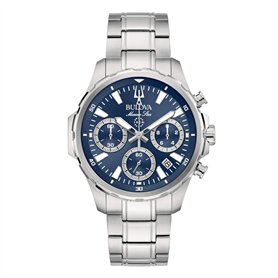 Montre Homme Bulova 96B466 Argenté