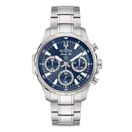 Montre Homme Bulova 96B466 Argenté
