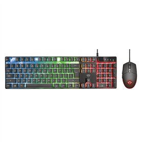 Trust Gaming Ensemble Clavier et Souris GXT 838 Azor – Clavier avec Disposition QWERTY UK
