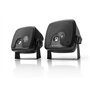 Caliber CSB3-1 Haut-parleurs 2 Voies – 80 Watts (160 W par Paire) – Enceintes compactes – Haut-parleurs Auto – pour Bateau
