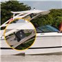 Caliber CSB3-1 Haut-parleurs 2 Voies – 80 Watts (160 W par Paire) – Enceintes compactes – Haut-parleurs Auto – pour Bateau, Camp