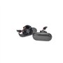 AUTO-STYLE Set de clignoteurs latérales LED compatible avec Renault Divers - Smoke - incl. Dynamic Running Light, Gris fumé
