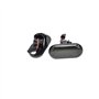AUTO-STYLE Set de clignoteurs latérales LED compatible avec Renault Divers - Smoke - incl. Dynamic Running Light, Gris fumé