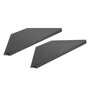 Vonyx DBC2 Pack de 2 Étagères d'Angle pour Cabine DJ Vonyx - Angle 90 Degrés