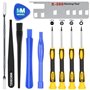 MMOBIEL Kit d'outils Professionnel 11 en 1 pour Réparations consoles/manettes XBOX One XBOX 360 et Playstation PS3 PS4