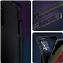 Spigen Liquid Air P Coque Compatible avec Samsung Galaxy S21 Ultra - Noir