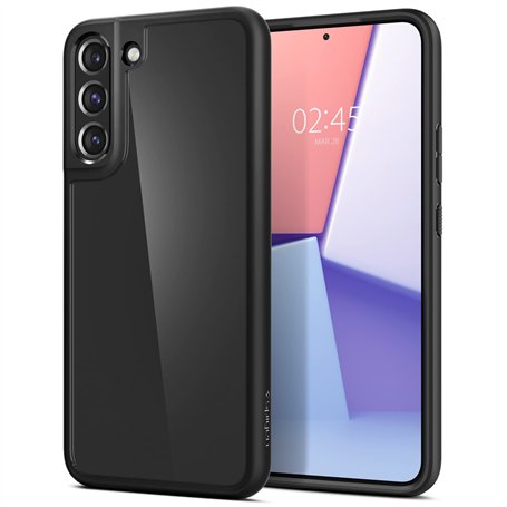 Spigen Ultra Hybrid Coque Compatible avec Samsung Galaxy S22 5G - Noir