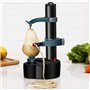 Eplucheur électrique de pommes de terre, Acier inoxydable ABS DC6V 0.5 A Eplucheur électrique avec mise hors tension automatique