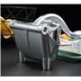 XKONG Juicer manuel en métal - Presse-fruits - Portable - Outil de pressage de fruits - Extracteur haute performance