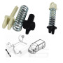FanPaYY Pédale d'embrayage - Ressort d'assistance au retour - Guide plastique 7701208109 pour Vaux-hall Vivaro Trafic Primastar 