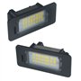 FanPaYY Éclairage de plaque d'immatriculation pour E39 E60 E70 E90 E61 E71 E82 E88 E91 E92 E93, Xénon Blanc Feux arrière 2 pièce