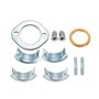 MOMOALA MOMOALA Moto Tuyau D’Échappement Collets Colliers Pince Support 26/18Mm pour Honda Cg125 CB XL Xl185