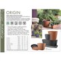 Pot de fleurs - DEROMA - Origin - 49 L - Anthracite