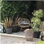 Pot de fleurs carré - DEROMA - Origin - 12 L - Anthracite