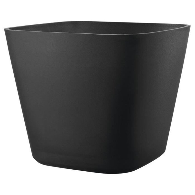 Pot de fleurs carré - DEROMA - Origin - 30 L - Anthracite