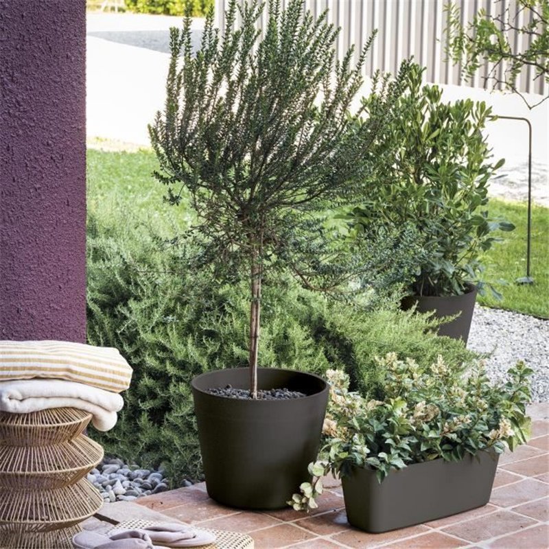 Image secondaire de Jardiniere- DEROMA - Origin - 18 L - Gris