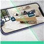Caméra de surveillance - ARLO - VMC3260-100EUS - Résolution 2K - Vision nocturne couleur - Autonomie 6 mois