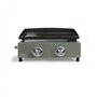 Livoo Plancha gaz 5000w plaque acier émaillé 45.5x35.5cm - DOC323