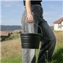 Barbecue a charbon portable - LIVOO - DOC327N - Inox - Surface de cuisson ø27 cm - Hauteur 24 cm