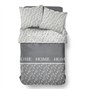 Housse de couette - TODAY - CHARME - Chambray - Gris foncé Capucine - 240 x 220 cm