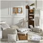 Coussin - TODAY - CHARME - Chambray x Dentelle Berenice - 40 x 40 cm