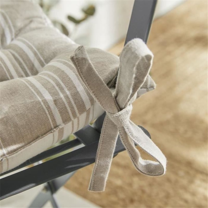 Image secondaire de Assise matelassée - TODAY - CHARME - Imprimé Berenice - 40 x 40 cm