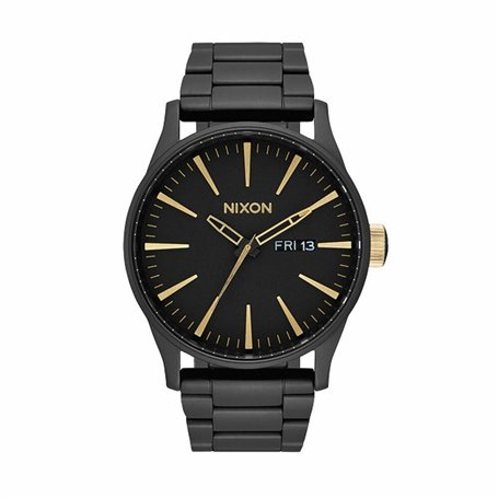 Montre Homme Nixon Sentry SS Noir Or